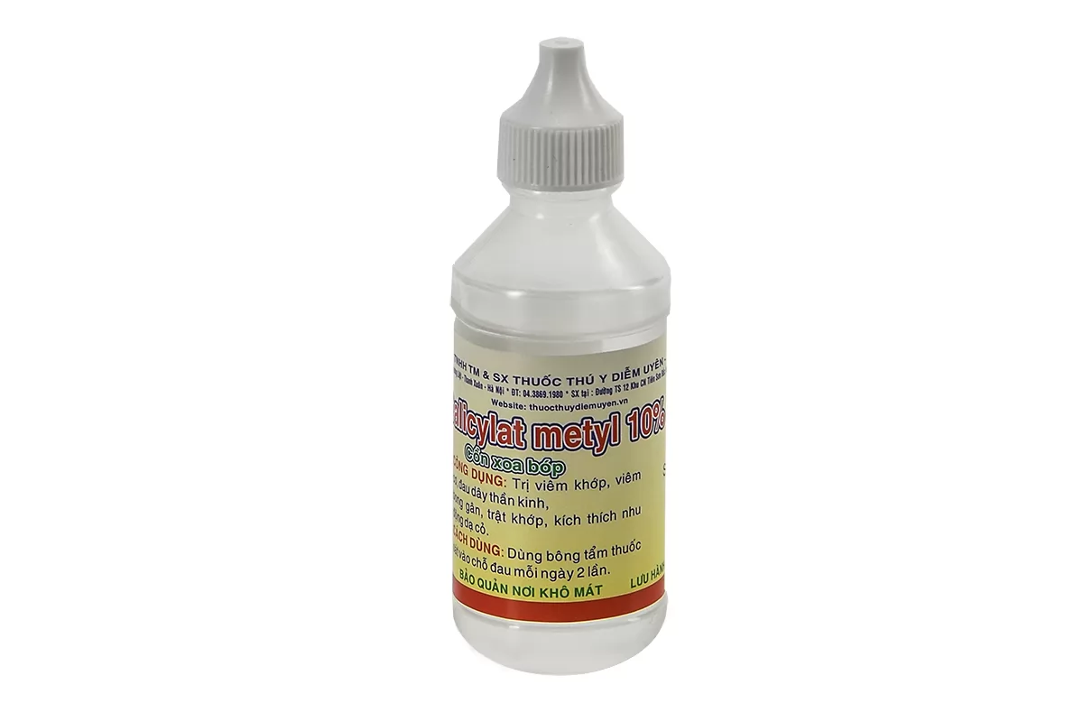 Cồn Salicylat methyl 10%